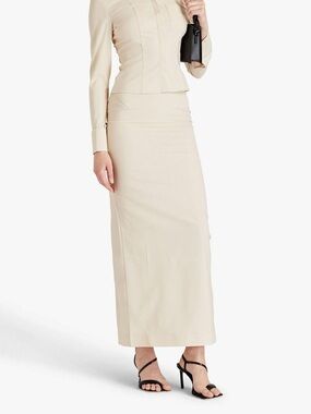 Jacquemus La Jupe Pina Maxi Pencil Skirt